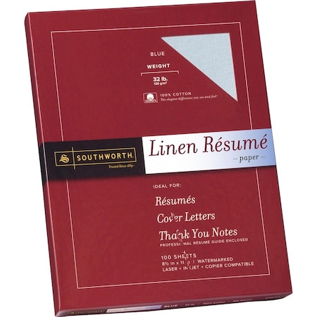 Southworth Paper, Resume, Linen, 32#, Be Pk SOURD18BCFLN